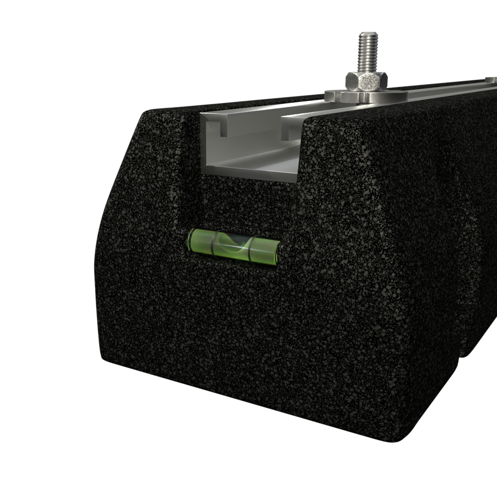 Condenser Riser - 6" Rubber (set of two)