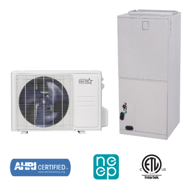 Star Air Kontrol SAK-36FDN2-M18M 36,000 BTU Platinum Series Condenser with Air Handler 115/208/230V