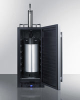 15" Wide Built-in Cold Brew Coffee Kegerator - (SBC15CF)