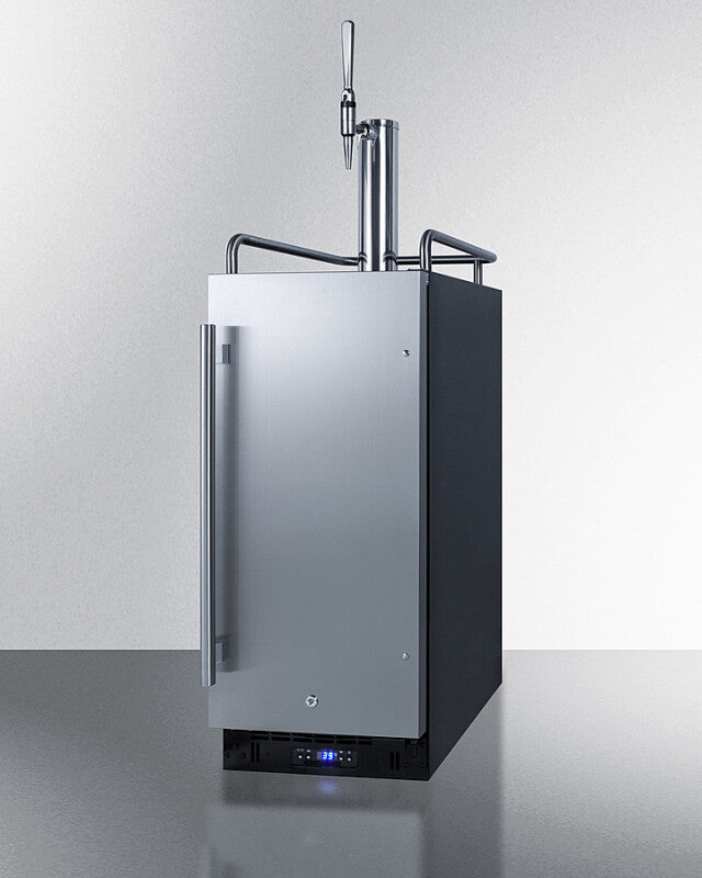 15" Wide Built-in Nitro Coffee Kegerator - (SBC15NCF)