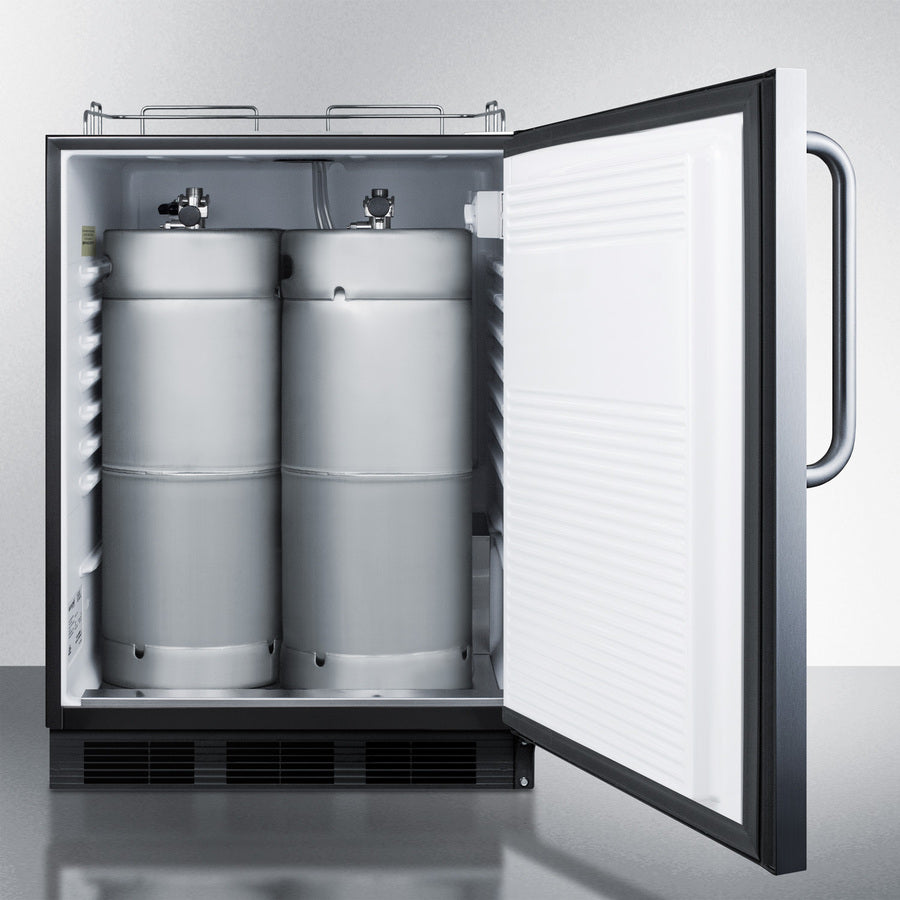 24" Wide Outdoor Kegerator, ADA Compliant - (SBC54OSBIADANK)