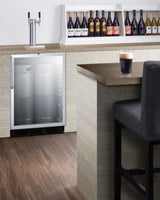 24" Wide Built-in Beer Dispenser, ADA Compliant - (SBC56GBICSSADA)