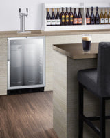 24" Wide Built-in Beer Dispenser, ADA Compliant - (SBC56GBICSSADA)