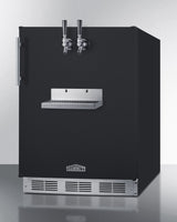 24" Wide Front Tap Built-In Beer Kegerator, ADA-Compliant - (SBC58BFRTPADA)