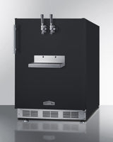 24" Wide Front Tap Built-In Cold Brew Coffee Kegerator - (SBC58BFRTPCF)