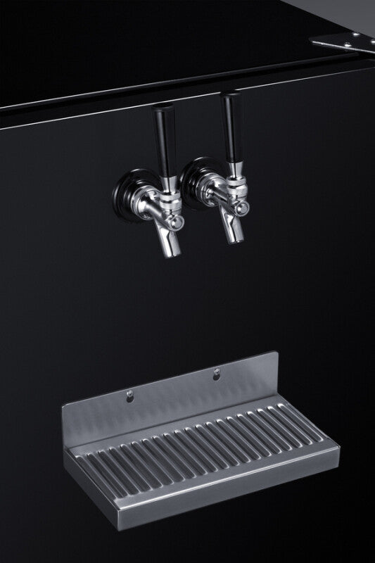 24" Wide Front Tap Built-In Cold Brew Coffee Kegerator - (SBC58BFRTPCF)