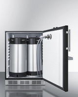 24" Wide Front Tap Built-In Cold Brew Coffee Kegerator, ADA-Compliant - (SBC58BFRTPCFADA)