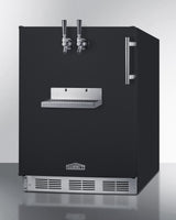 24" Wide Front Tap Built-In Cold Brew Coffee Kegerator, ADA-Compliant - (SBC58BFRTPCFADALHD)