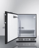 24" Wide Front Tap Built-In Cold Brew Coffee Kegerator - (SBC58BFRTPCFLHD)