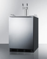 24" Wide Built-in Kegerator, ADA Compliant - (SBC58BLBIADA)