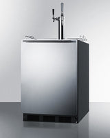 24" Wide Built-in Coffee Kegerator, ADA Compliant - (SBC58BLBIADACMTWIN)