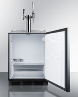 24" Wide Built-in Coffee Kegerator, ADA Compliant - (SBC58BLBIADACMTWIN)