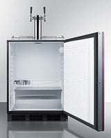 24" Wide Built-in Kegerator, ADA Compliant (panel Not Included) - (SBC58BLBIADAIF)