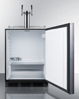 24" Wide Built-in Cold Brew Coffee Kegerator, ADA Compliant (panel Not Included) - (SBC58BLBIADAIFCFTWIN)