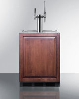 24" Wide Built-in Coffee Kegerator, ADA Compliant (panel Not Included) - (SBC58BLBIADAIFCMTWIN)