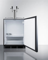24" Wide Built-in Kegerator, ADA Compliant - (SBC58BLBIADALOCK)