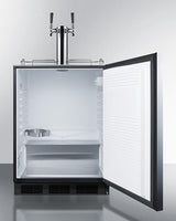24" Wide Built-in Wine Kegerator, ADA Compliant - (SBC58BLBIADAWKDTWIN)