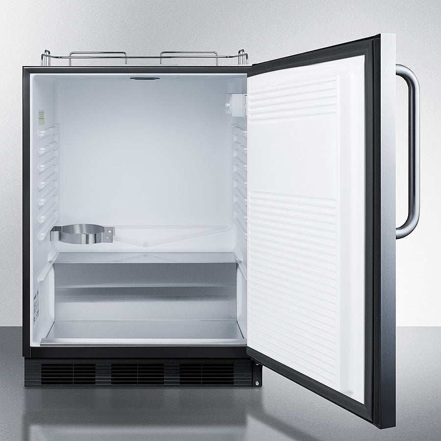 24" Wide Built-in Kegerator, ADA Compliant - (SBC58BLBICSSADANK)