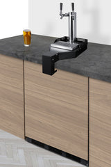 24" Wide Built-In Floating Tap Beer Kegerator, ADA-Compliant - (SBC58BLIFFLTWADA)