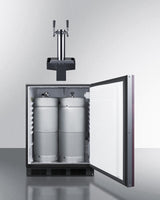 24" Wide Built-In Floating Tap Beer Kegerator, ADA-Compliant - (SBC58BLIFFLTWADA)