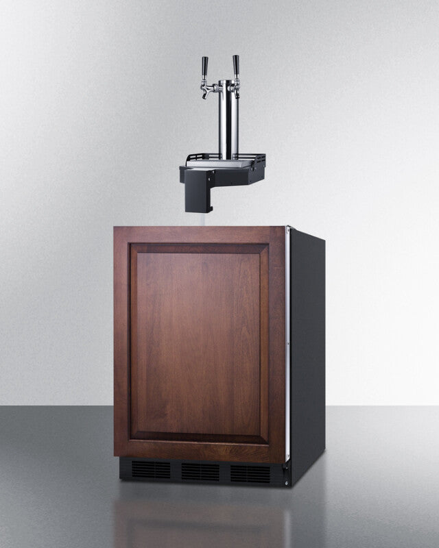 24" Wide Built-In Floating Tap Beer Kegerator, ADA-Compliant - (SBC58BLIFFLTWADA)