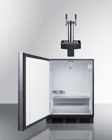 24" Wide Built-In Floating Tap Beer Kegerator, ADA-Compliant - (SBC58BLIFFLTWADALHD)