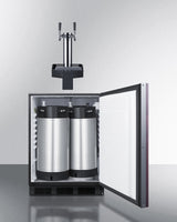 24" Wide Built-In Floating Tap Cold Brew Kegerator, ADA-Compliant - (SBC58BLIFFLTWCFADA)