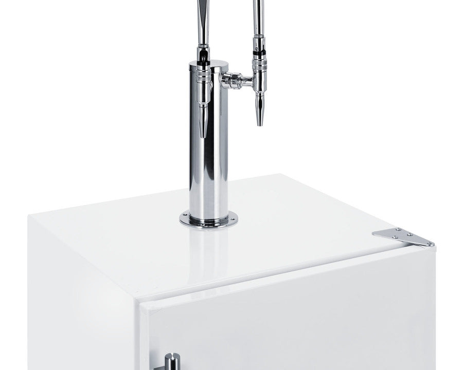 24" Wide Built-in Nitro Coffee Kegerator, ADA Compliant - (SBC58WHBIADANCFTWIN)