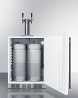 24" Wide Built-in Wine Kegerator, ADA Compliant - (SBC58WHBIADAWKDTWIN)