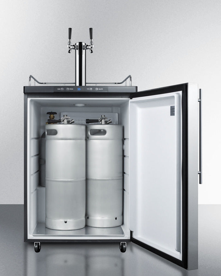 24" Wide Kegerator - (SBC635M7SSHVTWIN)