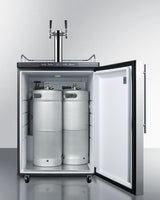 24" Wide Kegerator - (SBC635M7SSHVTWIN)