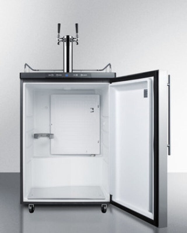 24" Wide Kegerator - (SBC635M7SSHVTWIN)