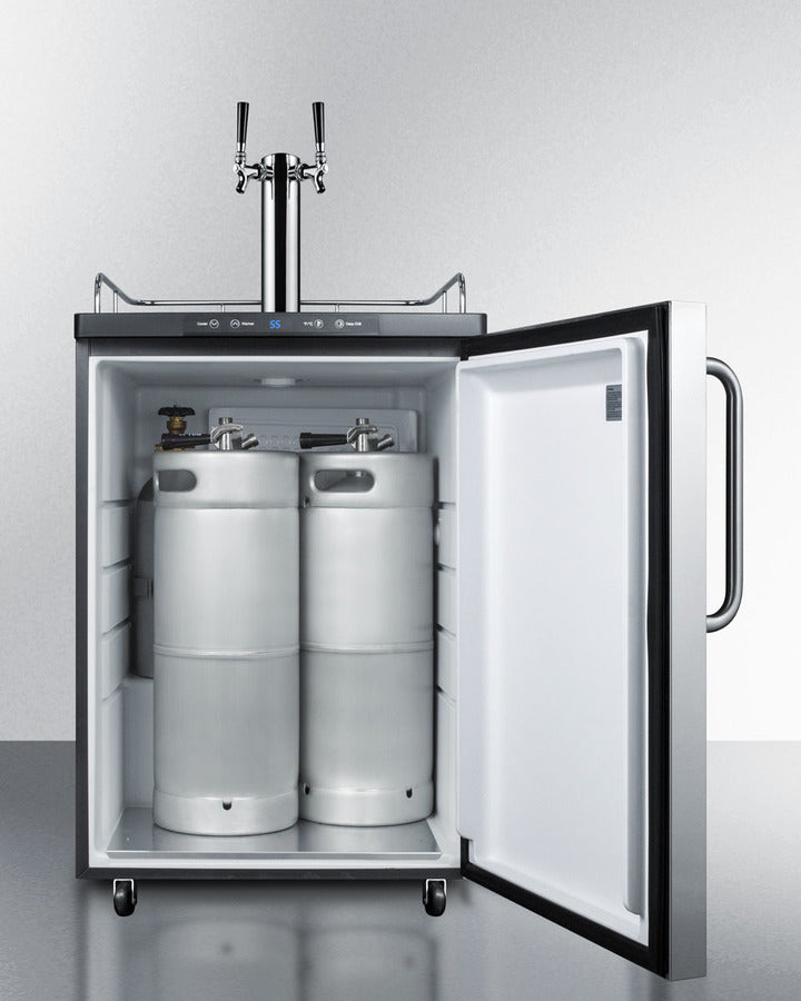24" Wide Built-in Kegerator - (SBC635MBI7SSTBTWIN)