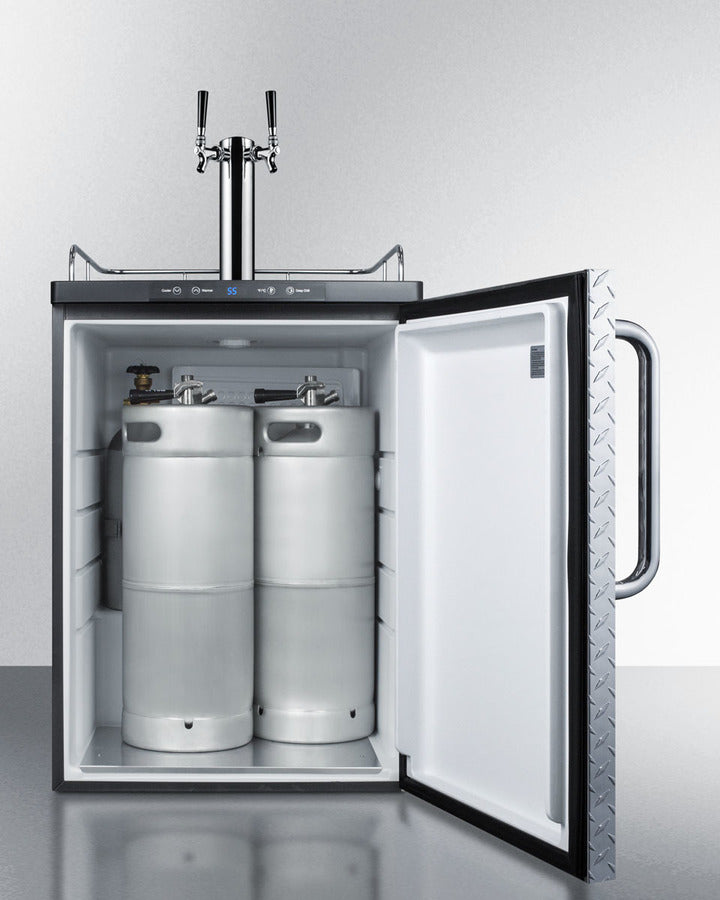 24" Wide Built-in Kegerator - (SBC635MBIDPLTWIN)