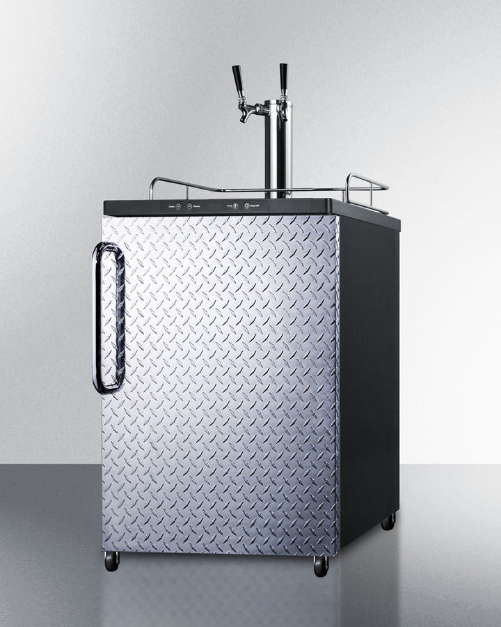 24" Wide Built-in Kegerator - (SBC635MBIDPLTWIN)