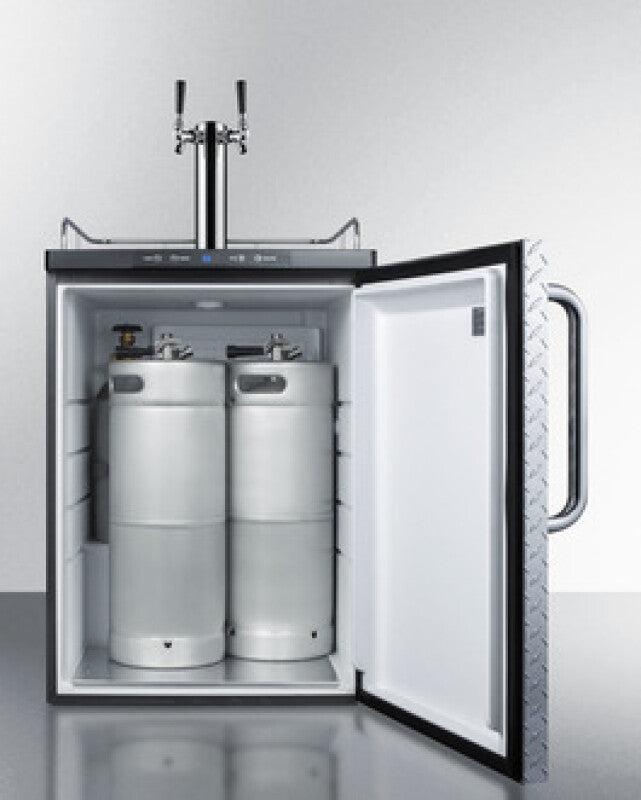 24" Wide Built-in Kegerator - (SBC635MBIDPLTWIN)