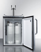 24" Wide Built-in Kegerator - (SBC635MBIDPLTWIN)