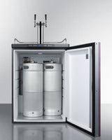 24" Wide Built-in Kegerator (panel Not Included) - (SBC635MBIIFTWIN)