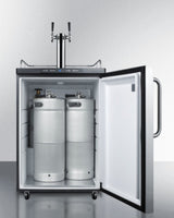 24" Wide Built-in Kegerator - (SBC635MBISSTBTWIN)