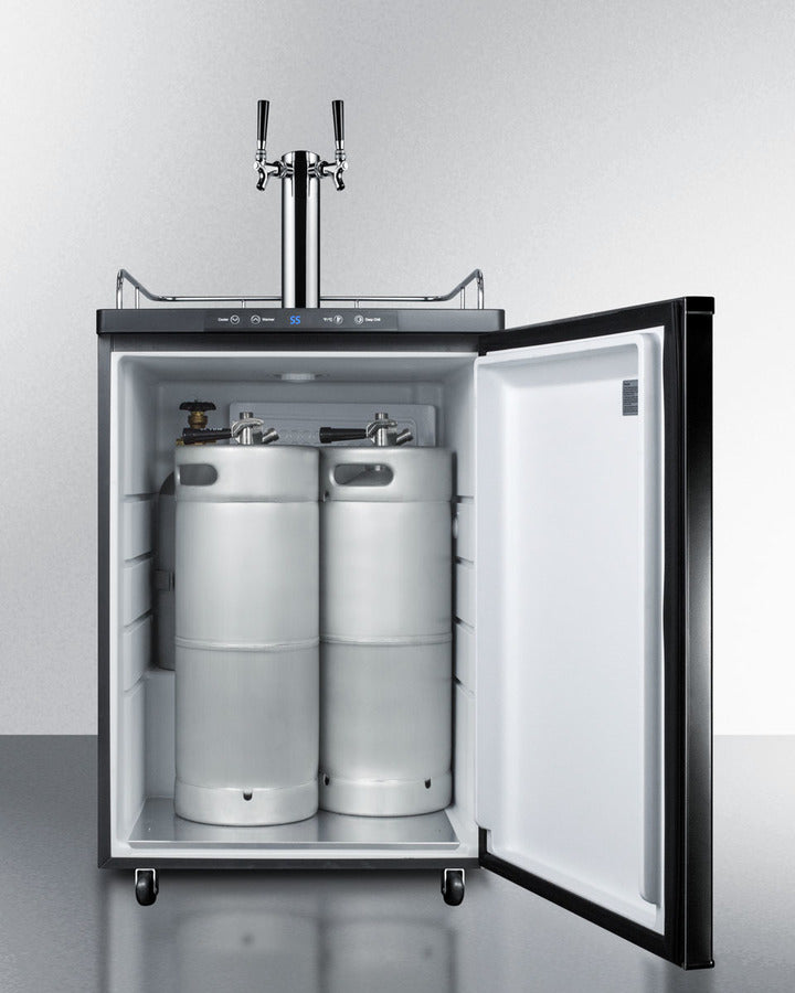 24" Wide Built-in Kegerator - (SBC635MBITWIN)