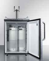 24" Wide Kegerator - (SBC635MDPLTWIN)