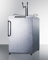 24" Wide Outdoor Kegerator - (SBC635MOSDPLTWIN)