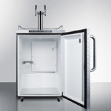 24" Wide Outdoor Kegerator - (SBC635MOSDPLTWIN)