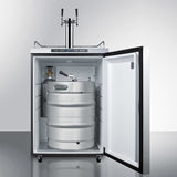 24" Wide Outdoor Kegerator - (SBC635MOSHHTWIN)