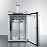 24" Wide Outdoor Kegerator - (SBC635MOSHVTWIN)