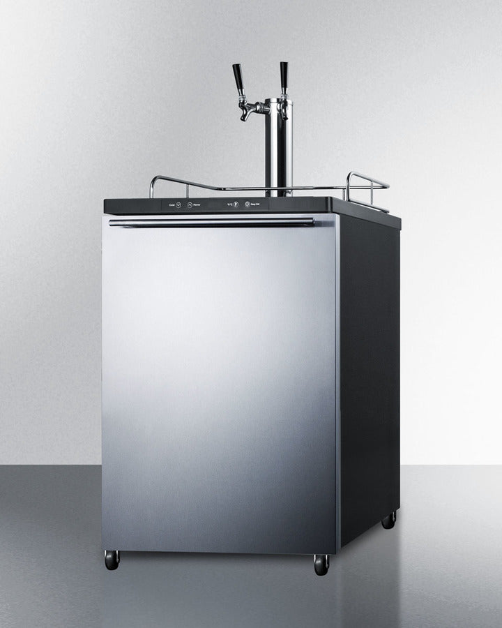 24" Wide Kegerator - (SBC635MSSHHTWIN)