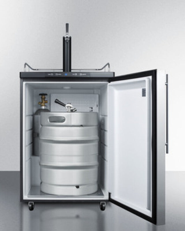 24" Wide Kegerator - (SBC635MSSHV)
