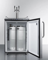 24" Wide Kegerator - (SBC635MSSTBTRIPLE)