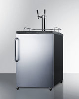 24" Wide Kegerator - (SBC635MSSTBTWIN)
