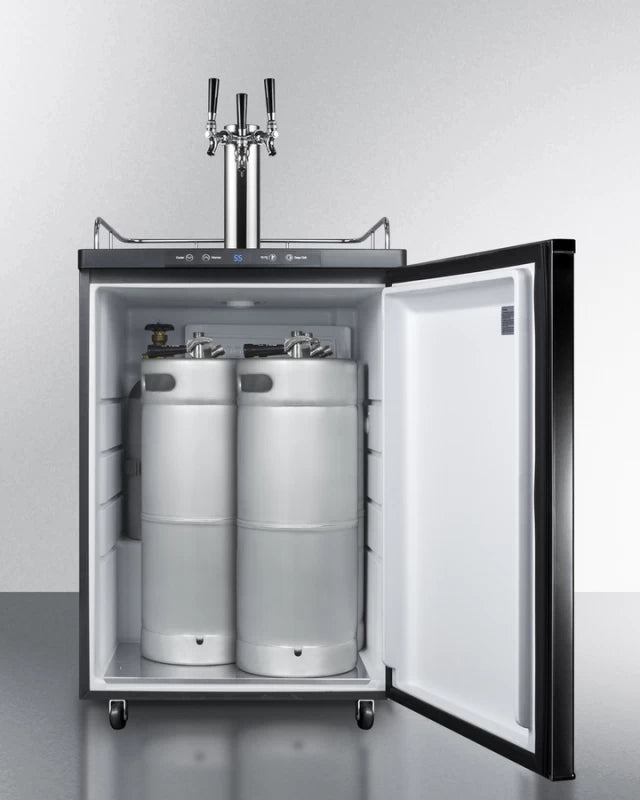 24" Wide Kegerator - (SBC635MTRIPLE)